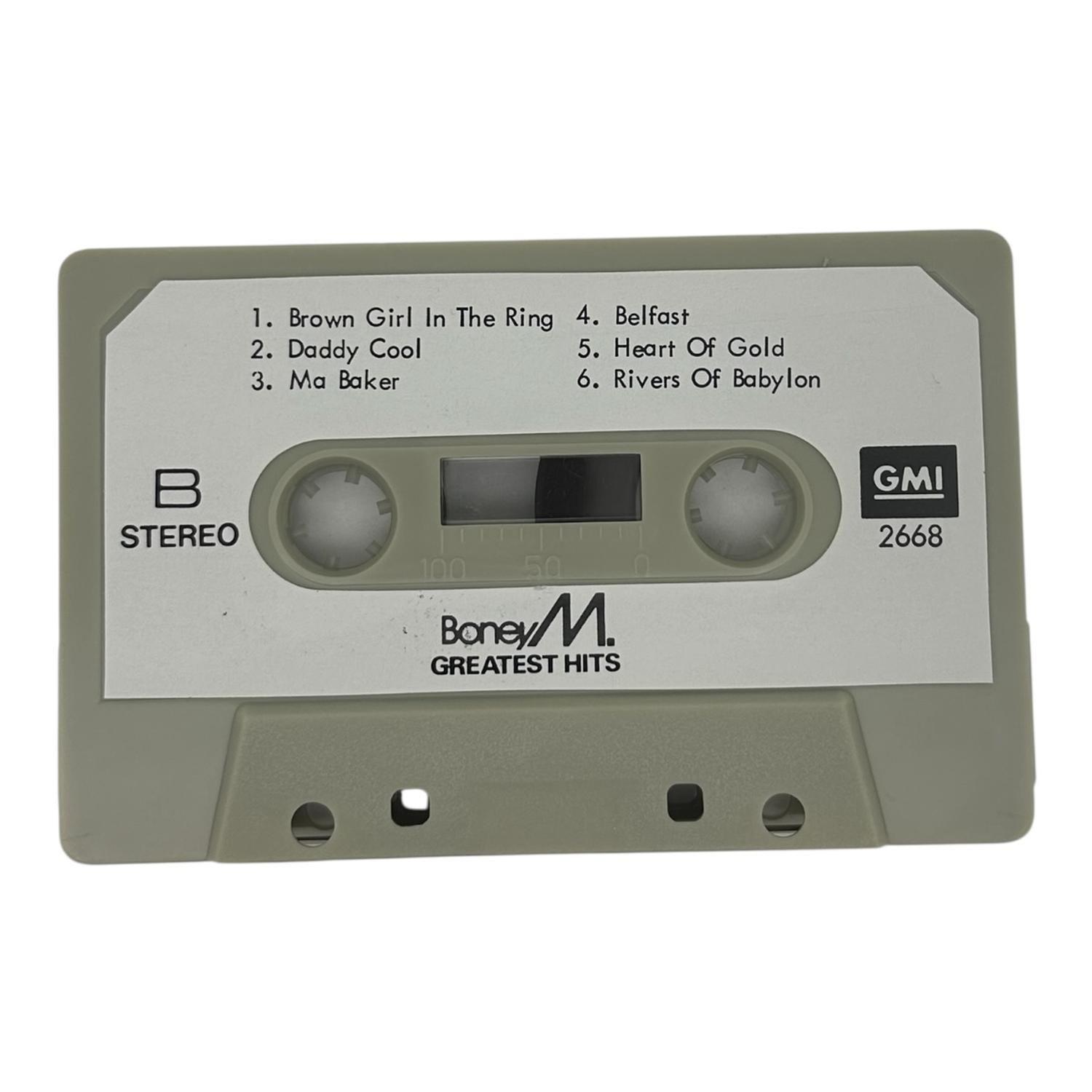 Cassette Boney M Greatest Hits Nuevo-4