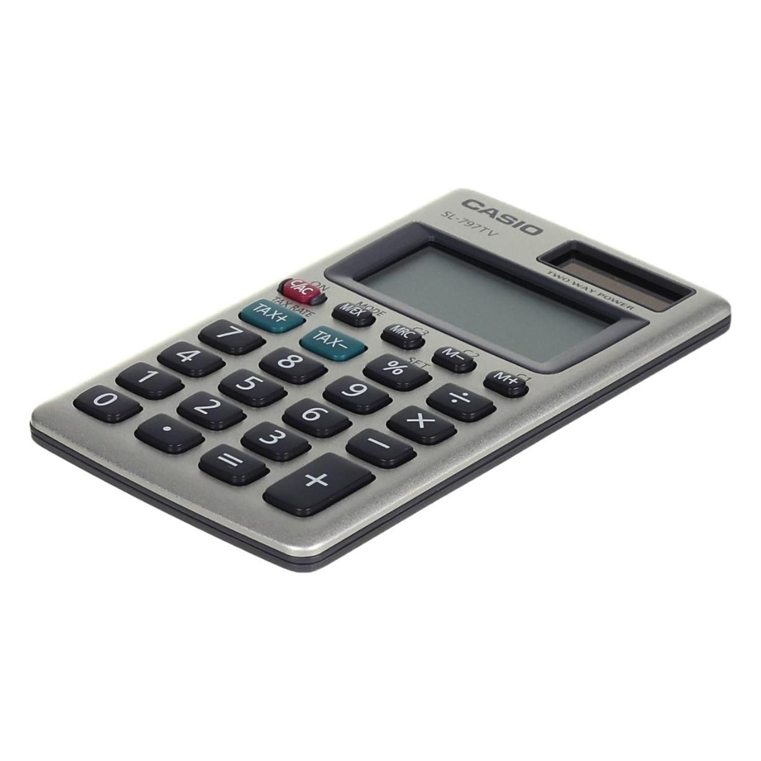 CALCULADORA CASIO modelo SL-797TVGD-2
