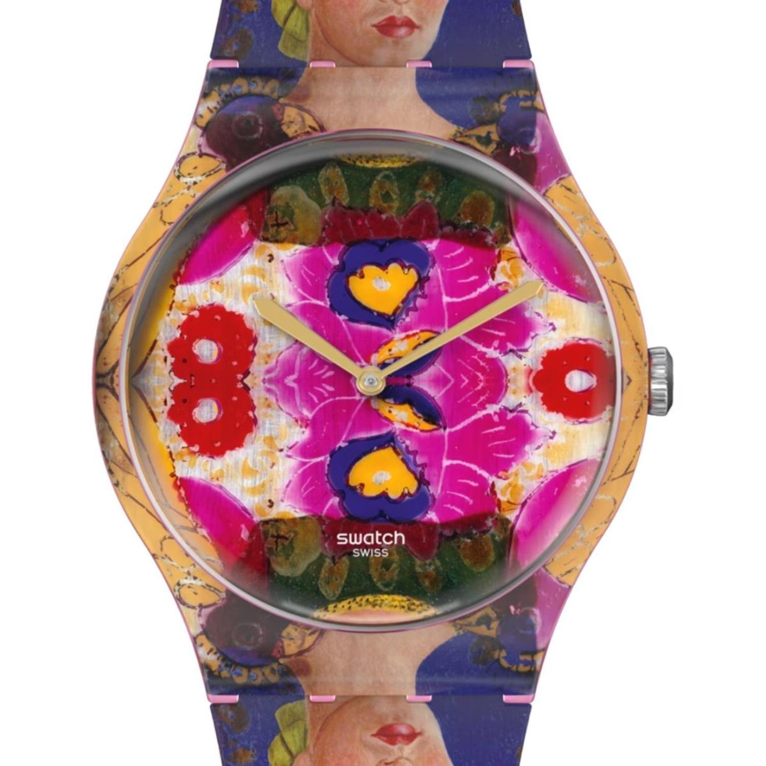 Reloj Unisex SWATCH THE FRAME BY FRIDA KAHLO SUOZ341-0