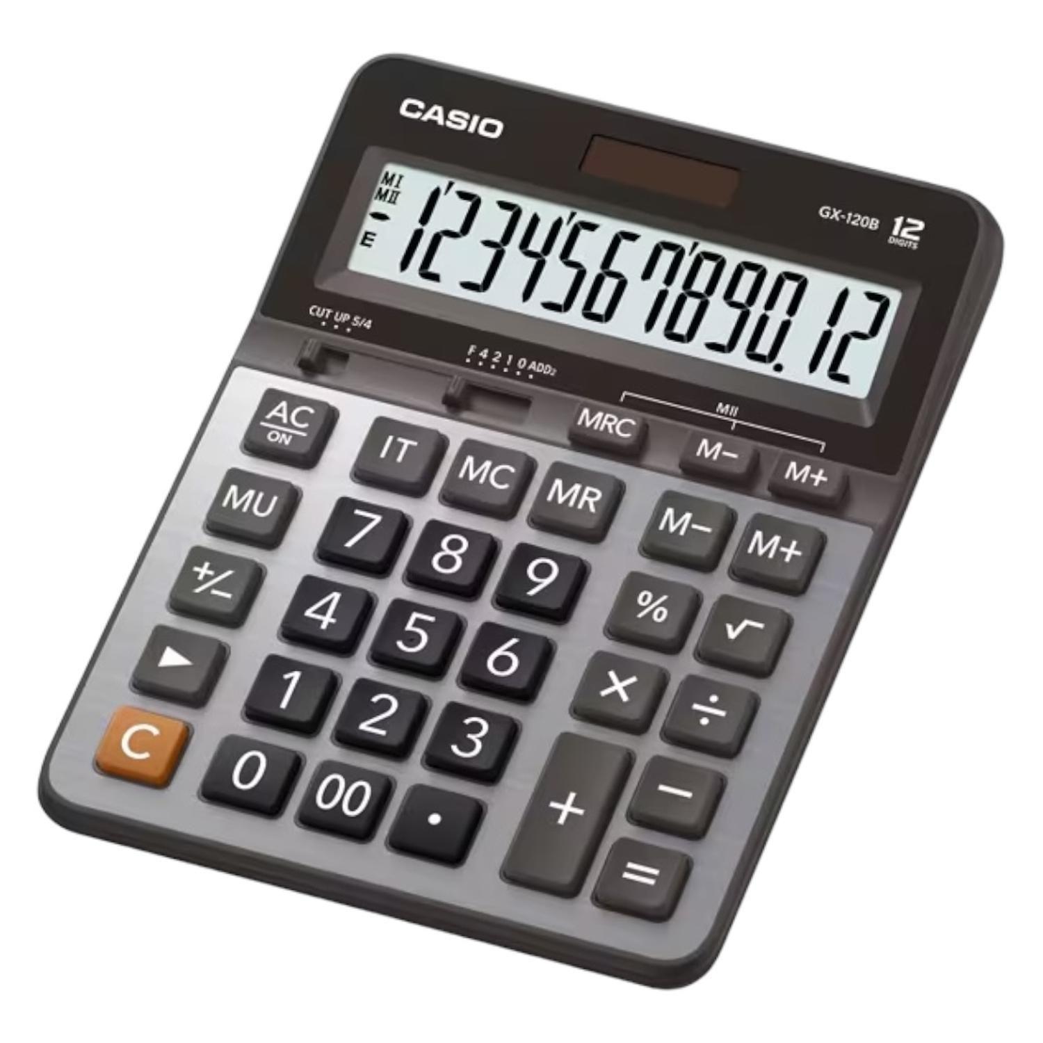 CALCULADORA CASIO modelo GX-120B-W-DC-0