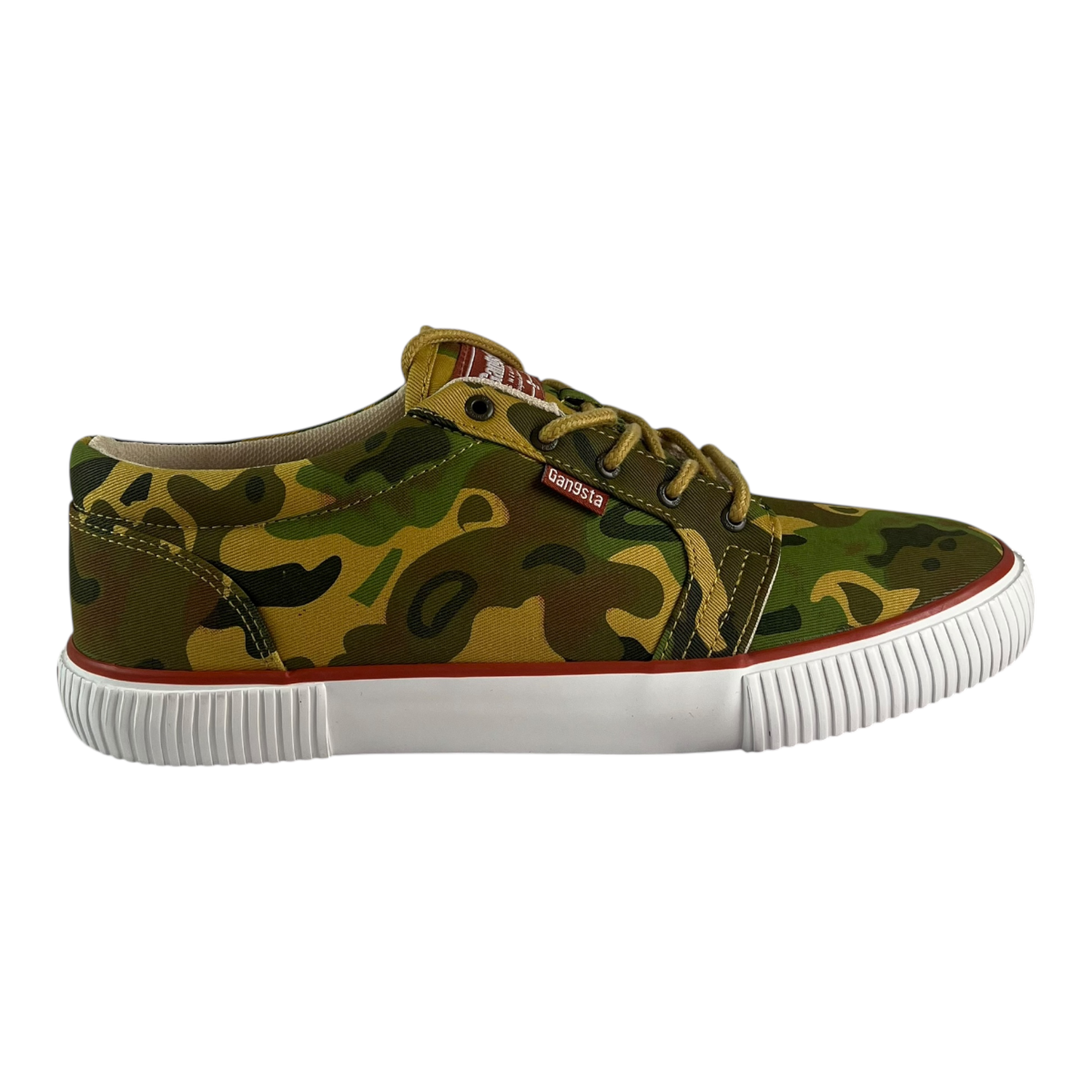 Zapatilla Urbana Gangsta Base 2 Verde Camo Hombre-0