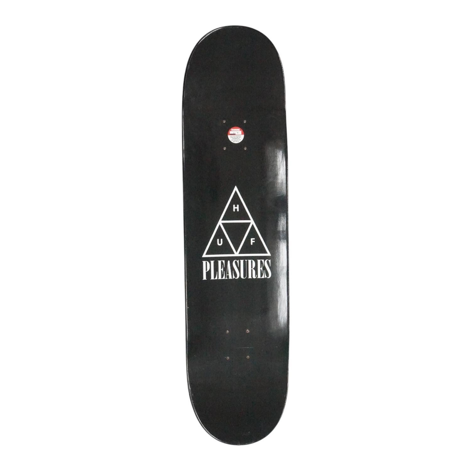 TABLA DE SKATE HUF PLEASURES NEGRA-2