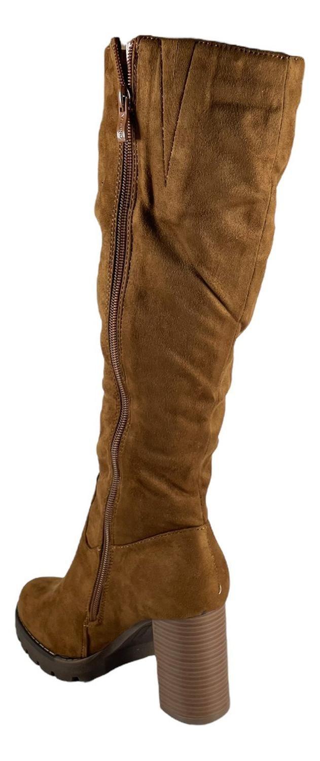 Bota Mujer Via Uno 12084304 Microfibra-3