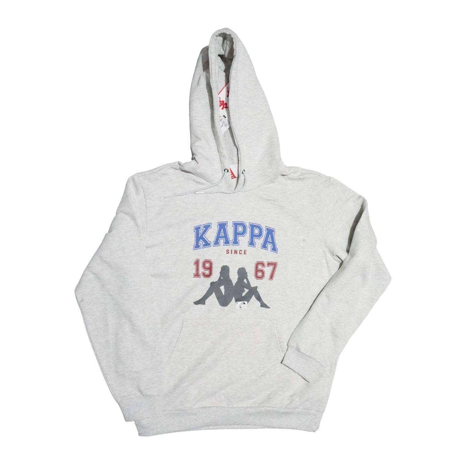 POLERON KAPPA HOMBRE GRIS CLARO-0