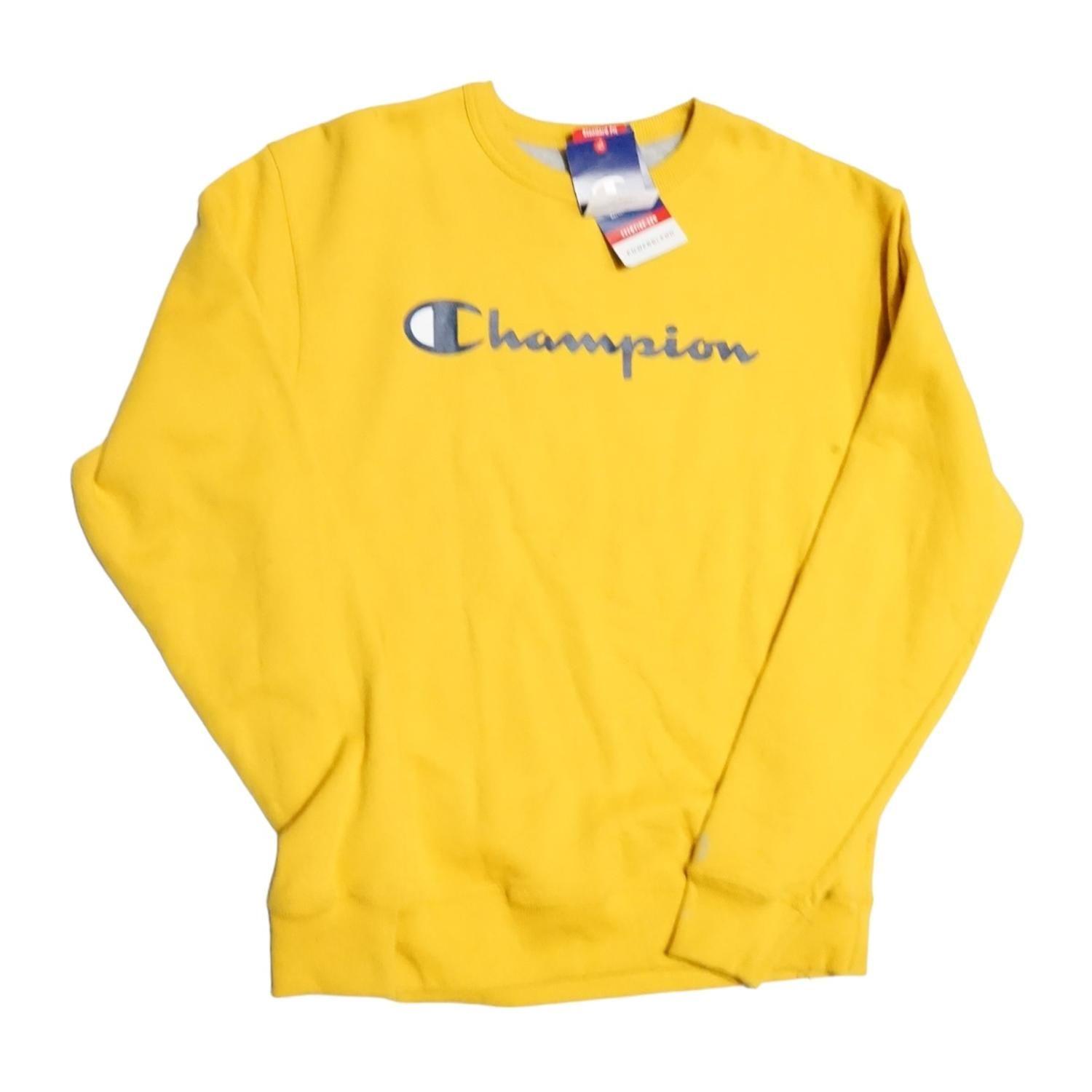 POLERON CHAMPION HOMBRE AMARILLO-0