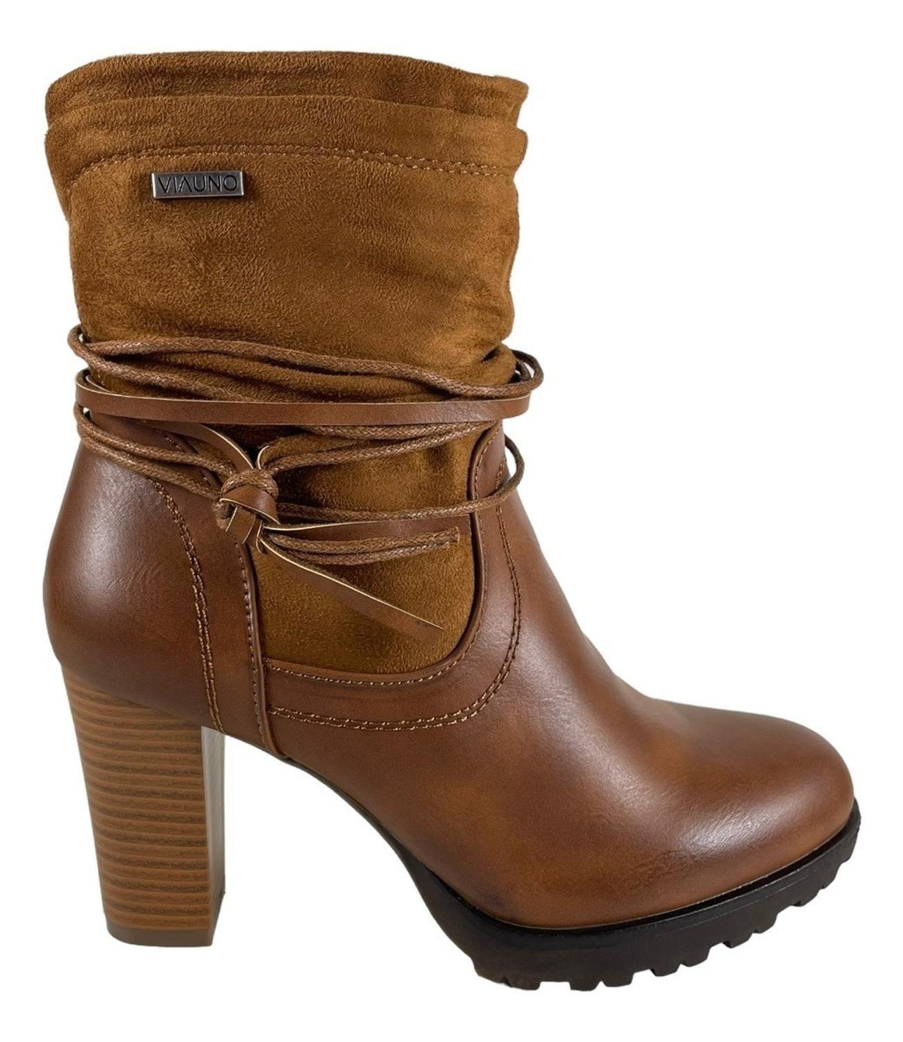 Botin Via Uno Camel Numero 12018407-0