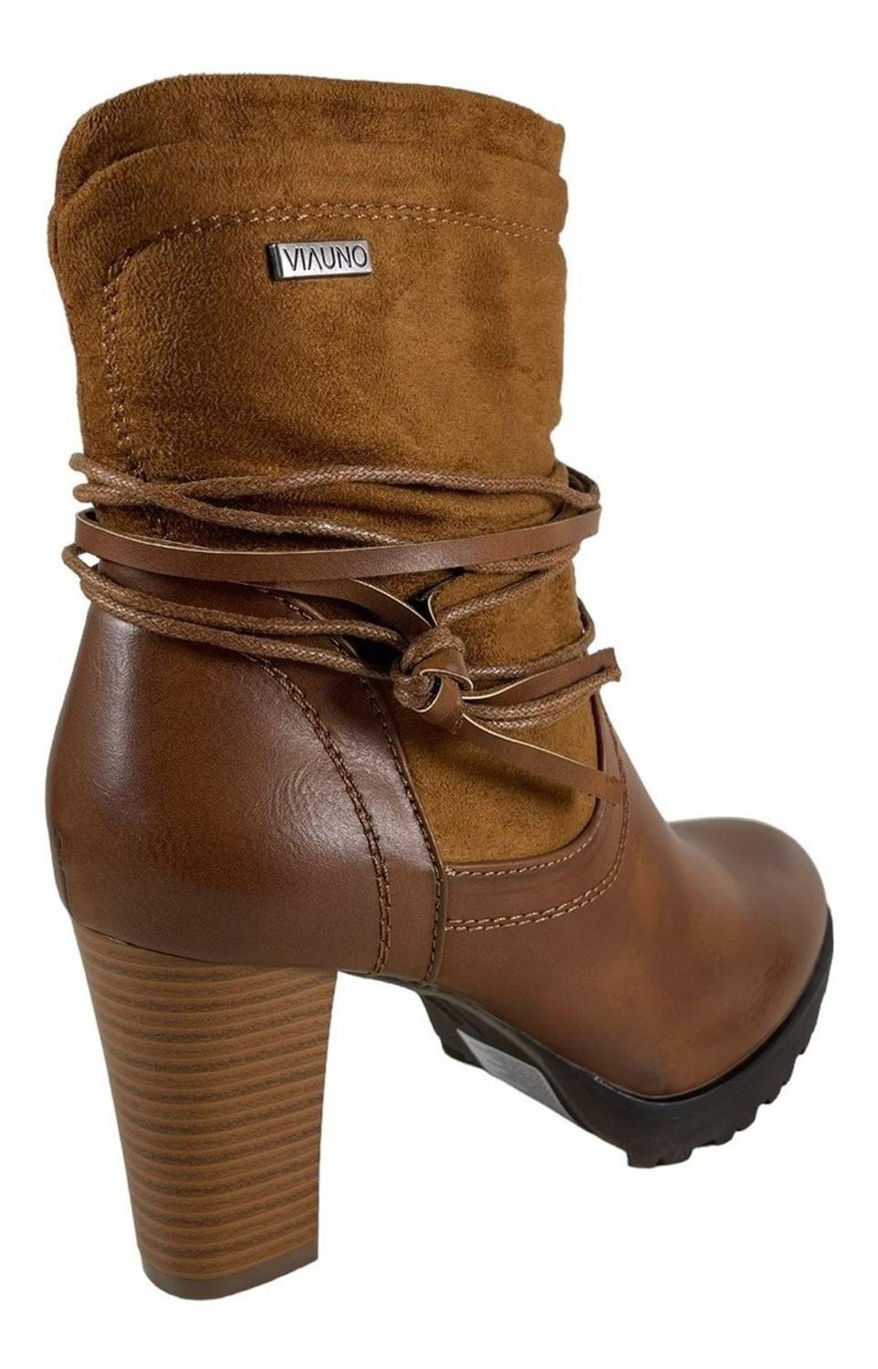 Botin Via Uno Camel Numero 12018407-1