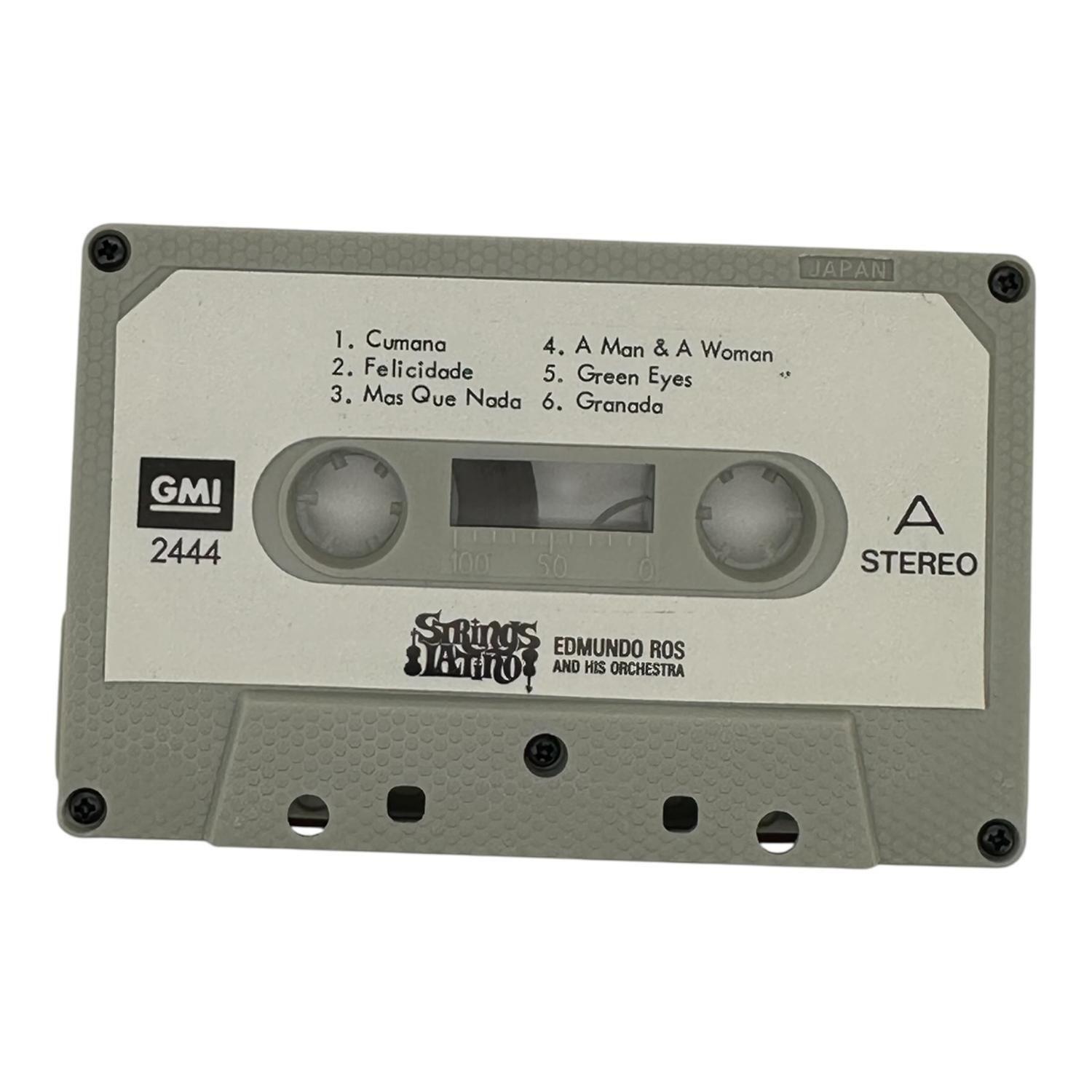 Cassette Edmundo Ros Strings Latino Nuevo-4