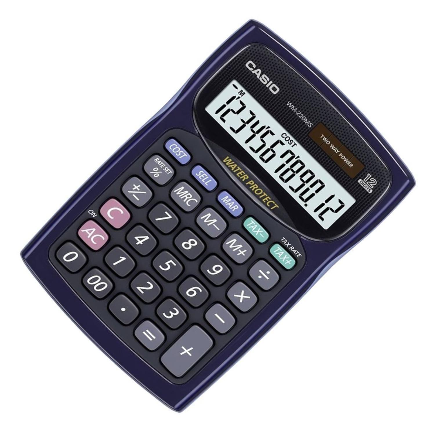 CALCULADORA CASIO modelo WM-220MS-BU-S-DH "SIN CAJA"-2