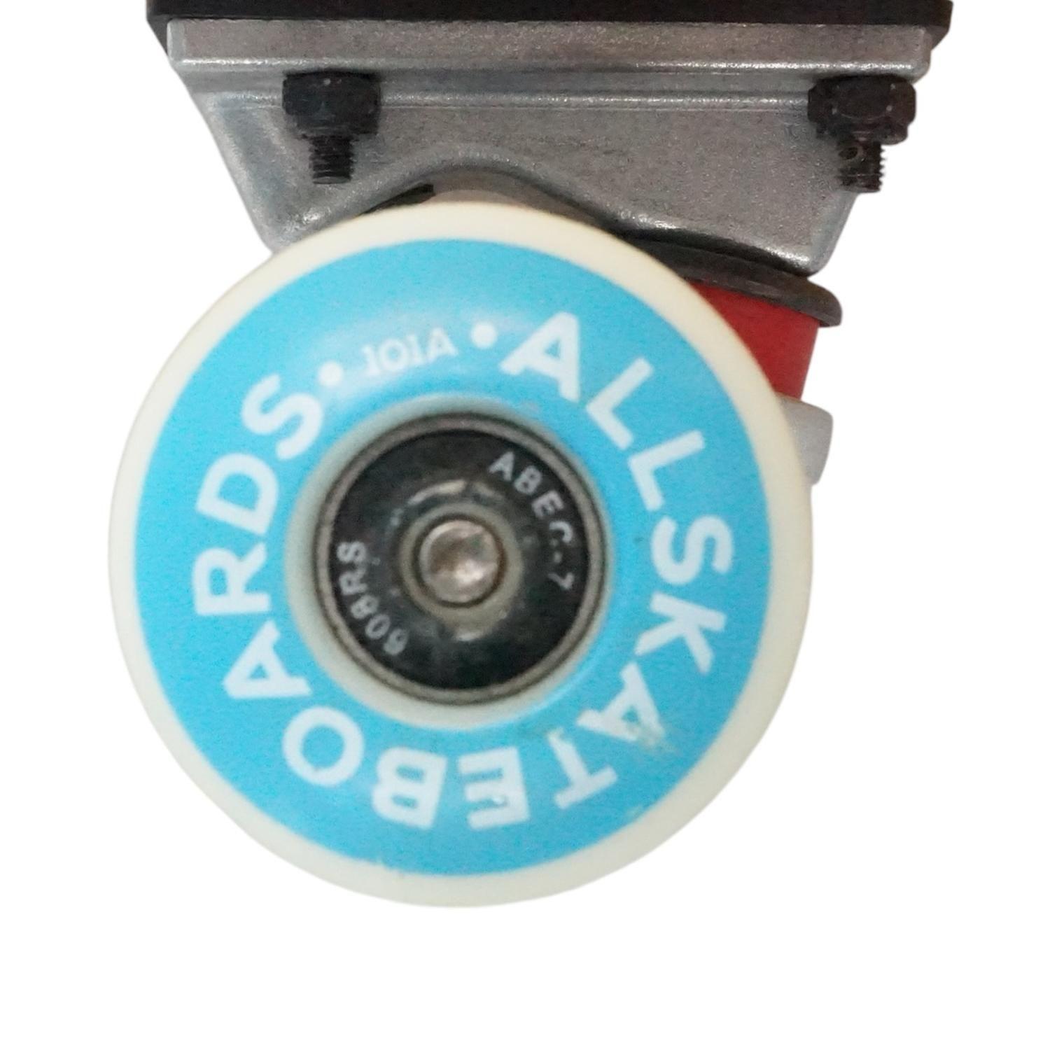 TABLA SKATE COMPLETO ALL SKATEBOARDS HOT DOG 8.0-4