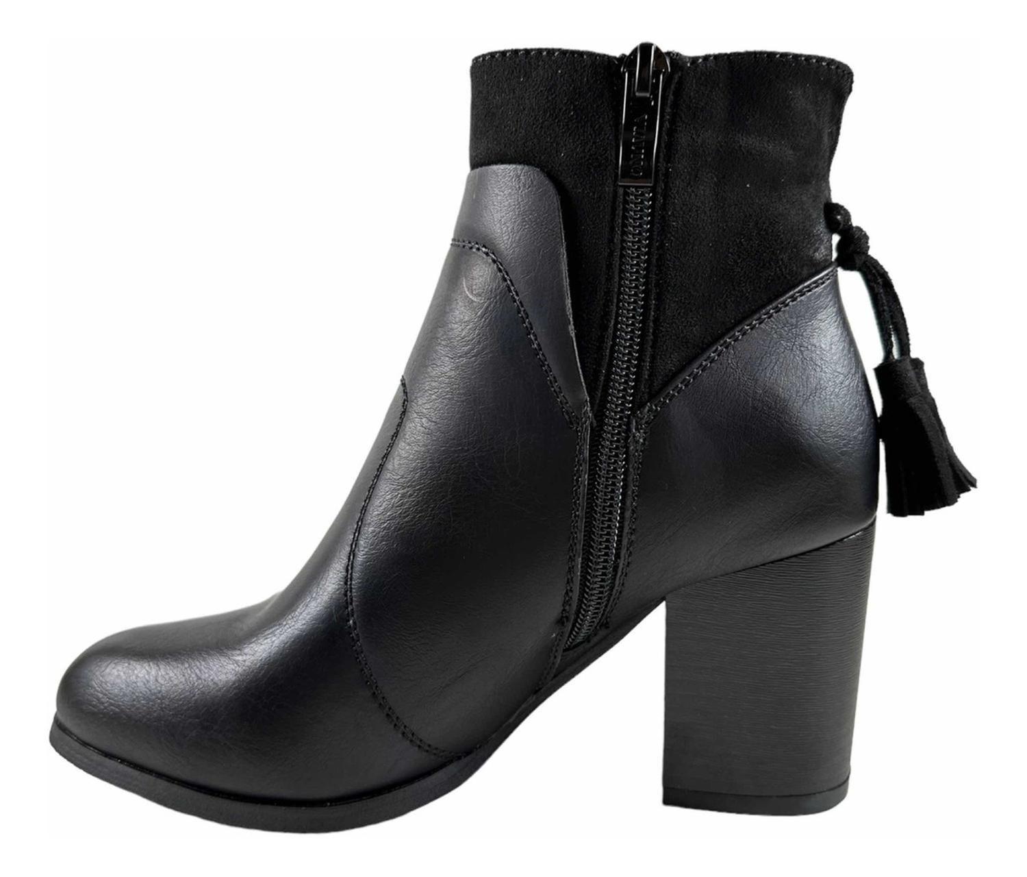 Botin Via Uno Negro 12084403-2