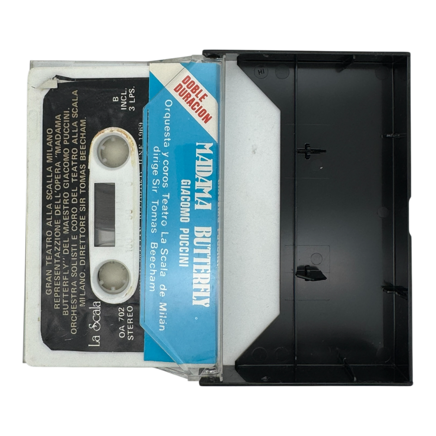 Cassette Opera Madama Butterfly Giacomo Puccini Nuevo-3
