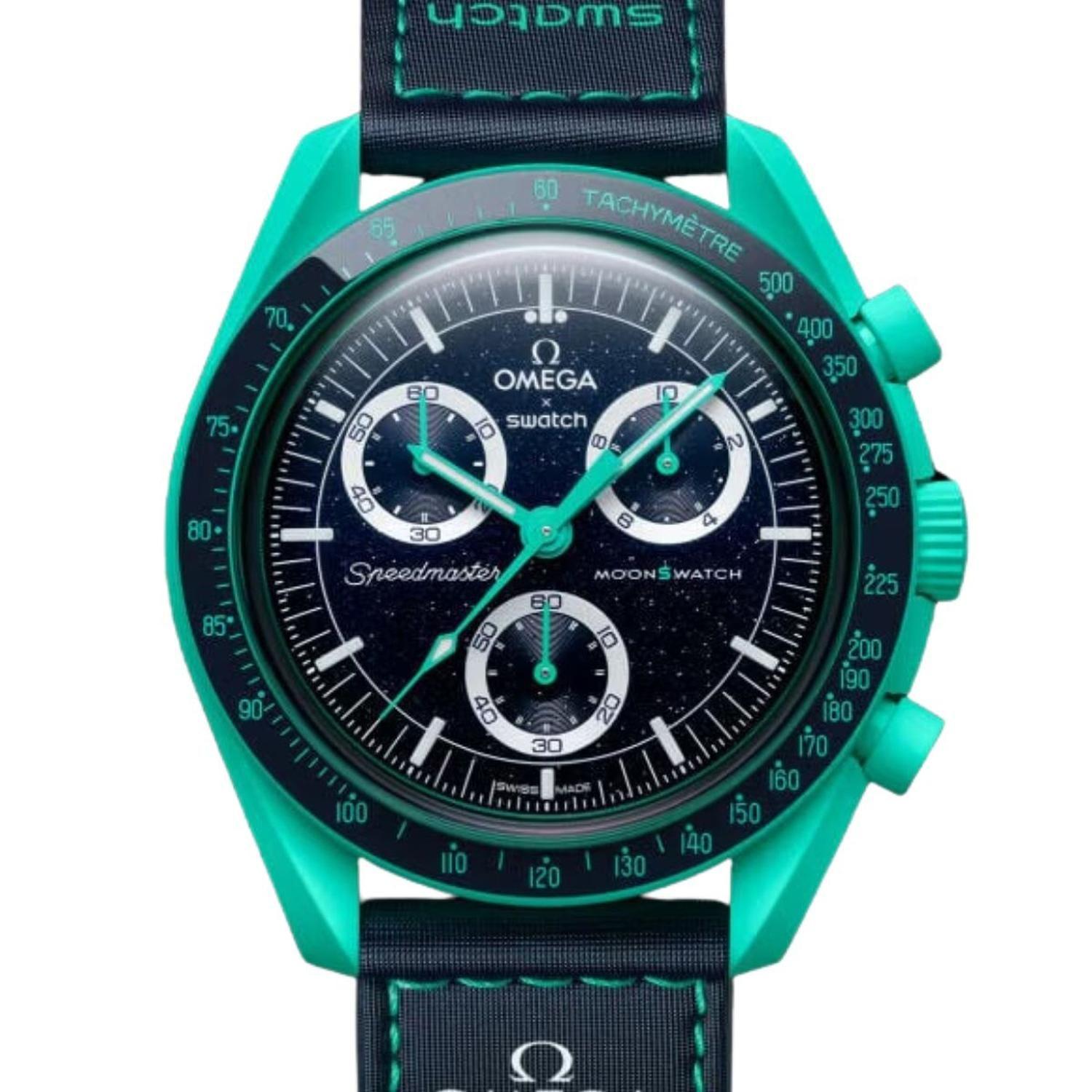 Reloj Swatch Moonswatch Mission on Earth POLAR LIGHTS-0