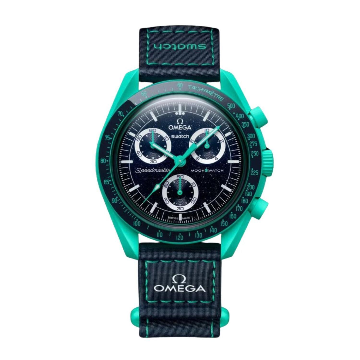 Reloj Swatch Moonswatch Mission on Earth POLAR LIGHTS-1