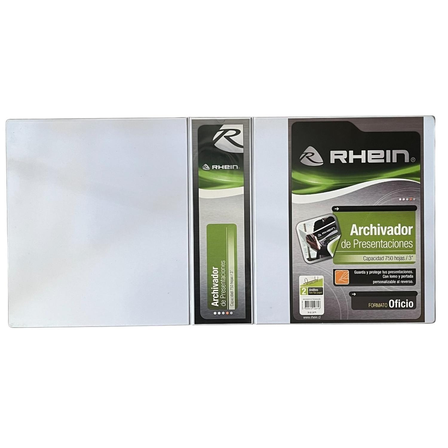 Flat para Archivador Rhein Oficio Pack 50 Unidades-1