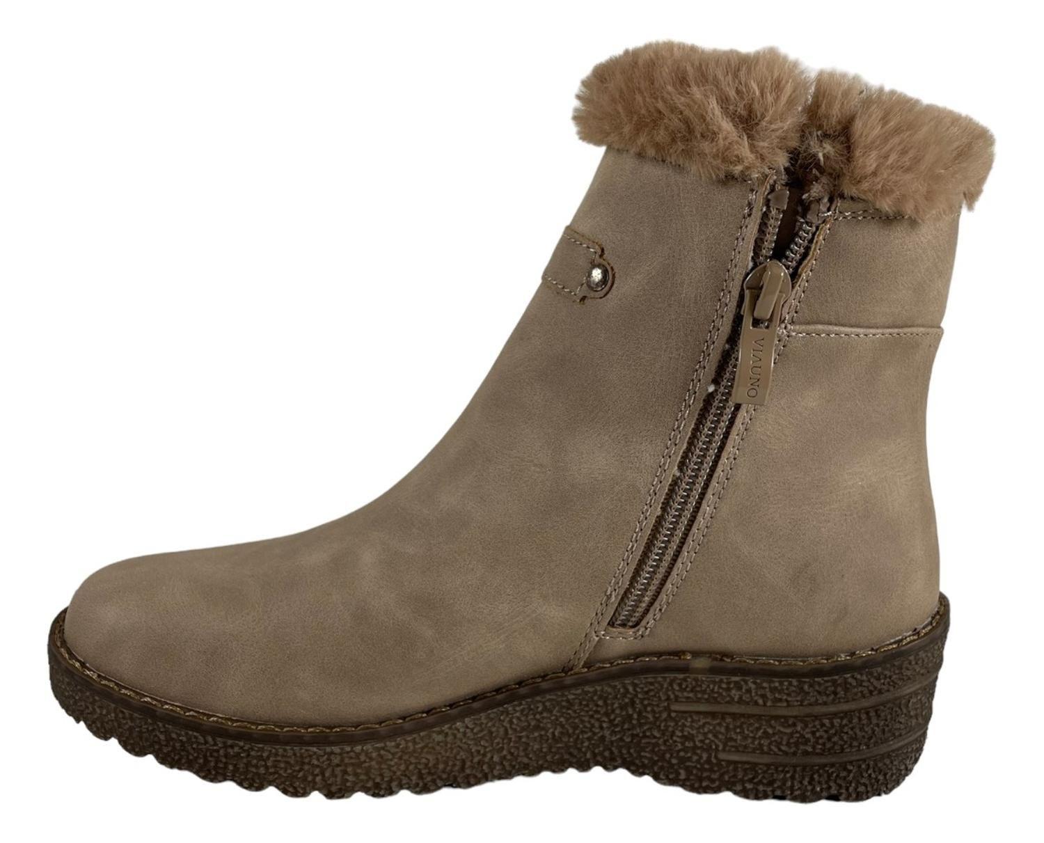 Botin Via Uno Color Beige 12085401-4