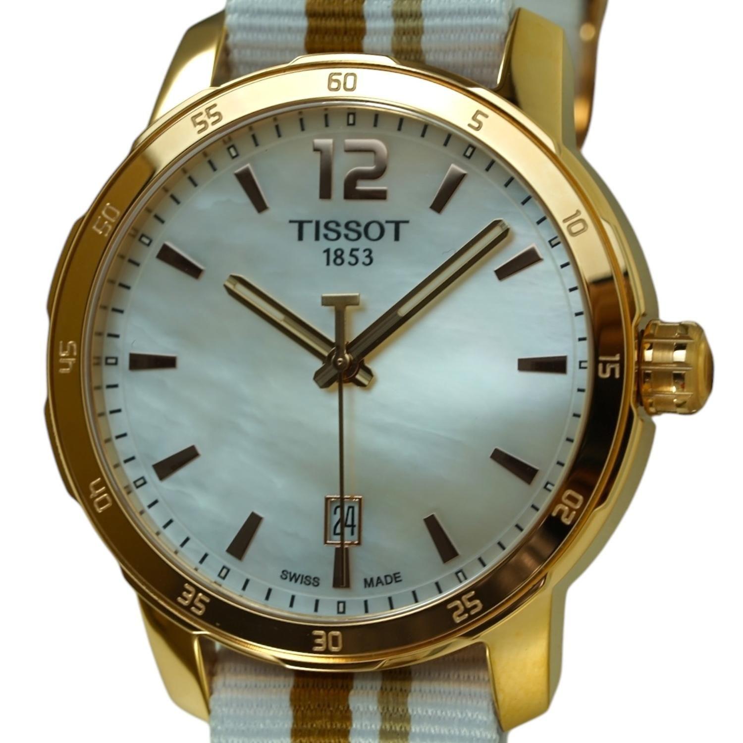 Reloj Tissot Quickster Madre Perla Nylon 40mm-3