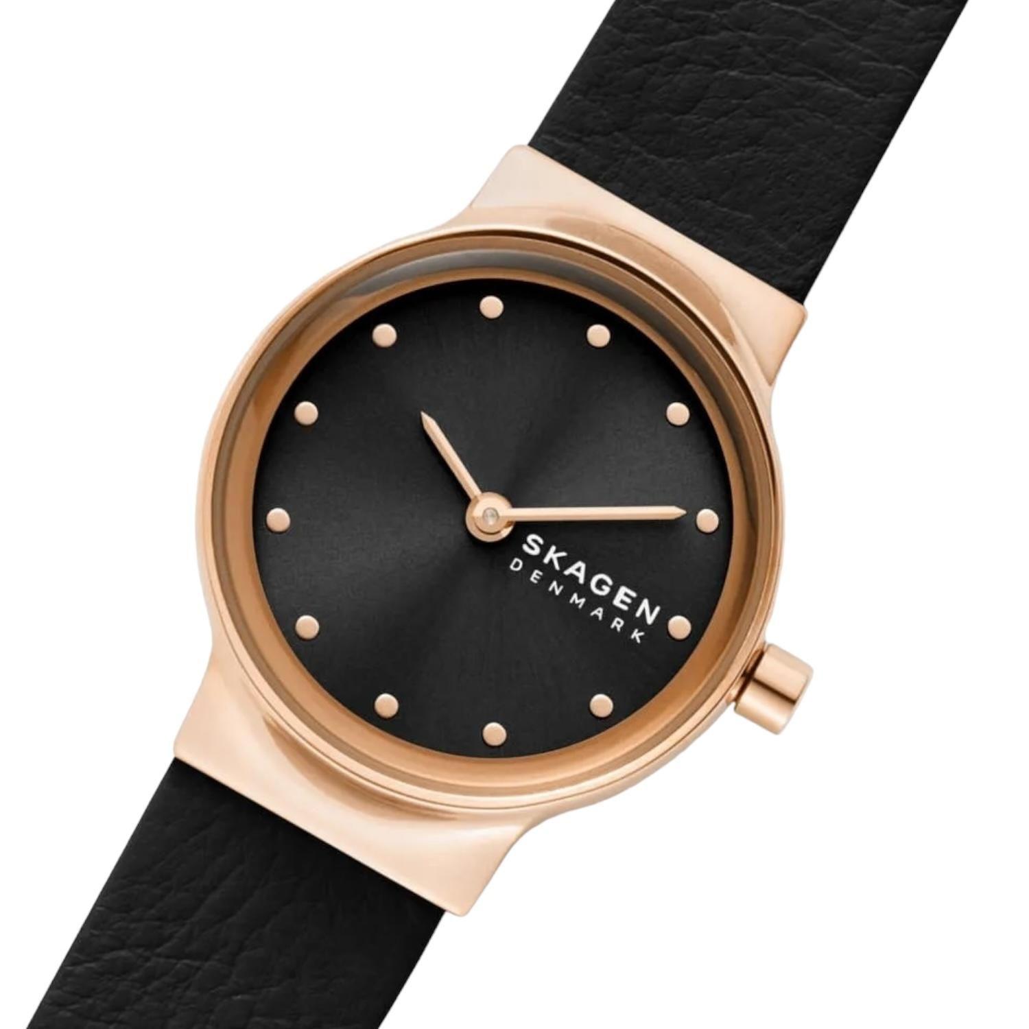 Reloj Skagen Freja Lille Esfera Negra Mujer Skw3004-2