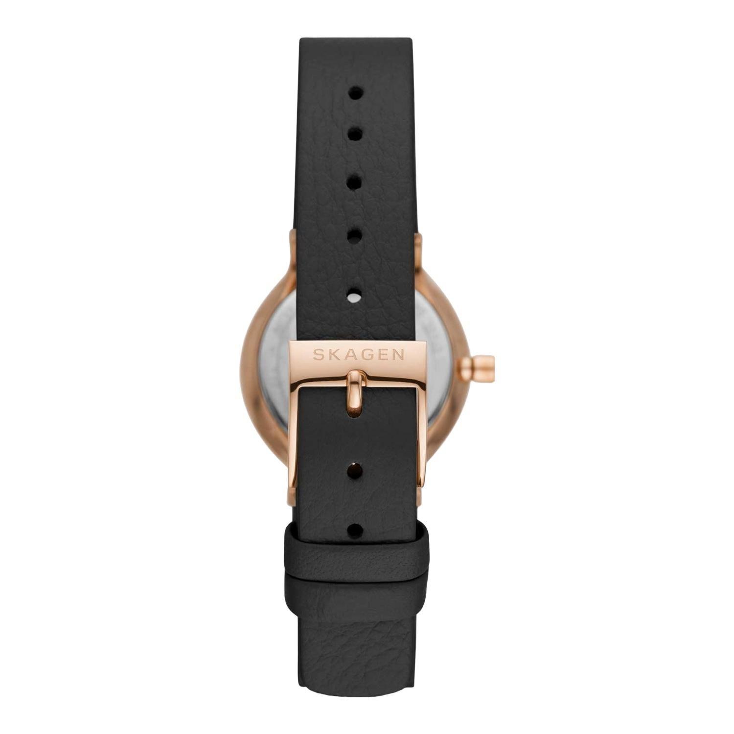 Reloj Skagen Freja Lille Esfera Negra Mujer Skw3004-3