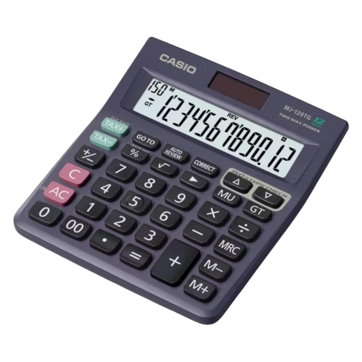 CALCULADORA CASIO modelo MJ-120TG-0