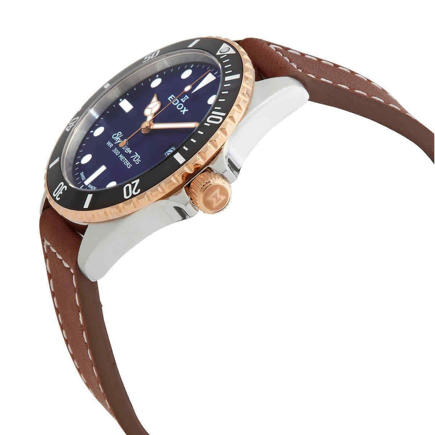 Reloj Hombre Edox Skydiver 70S DATE 53017 357RNC BUI-2