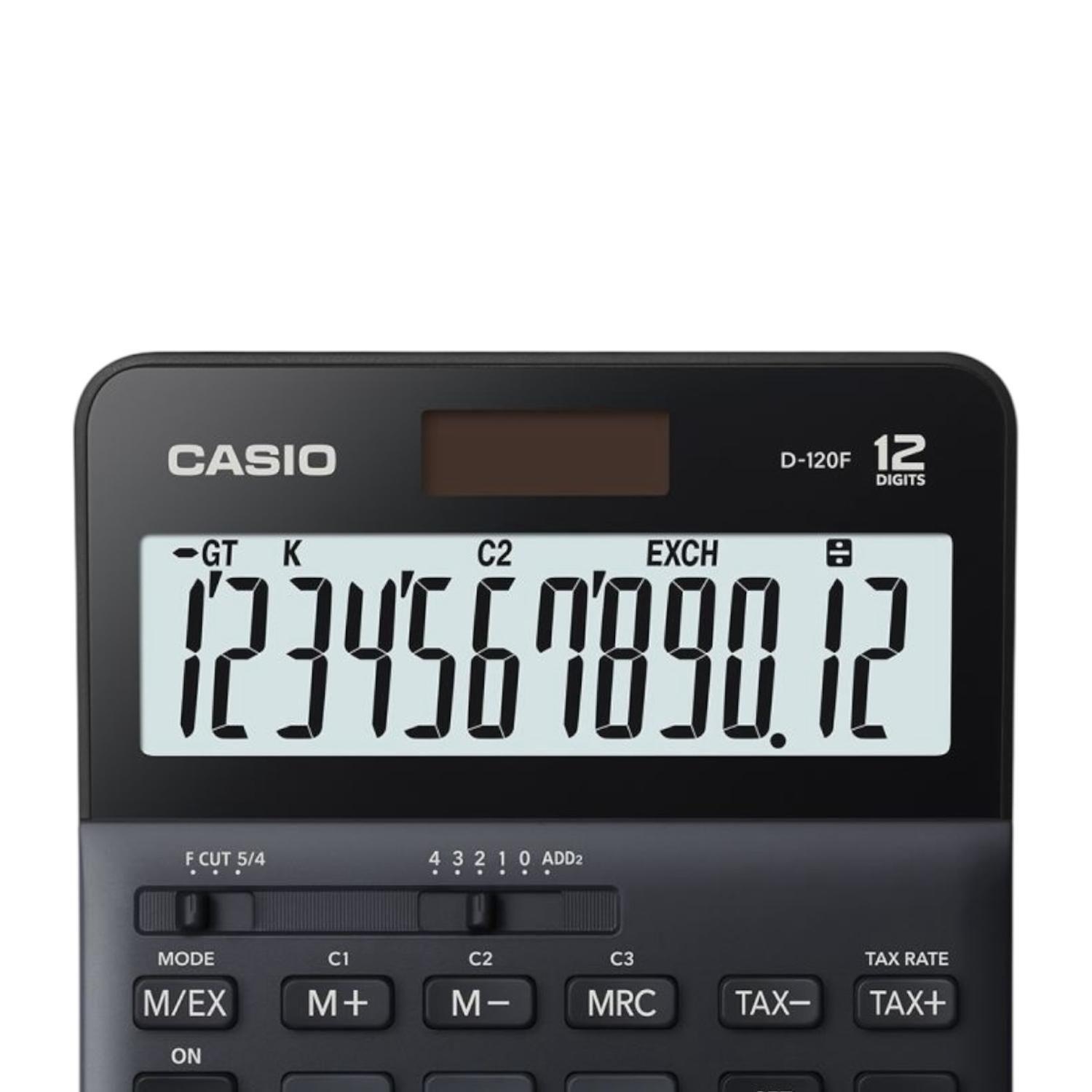 Calculadora Casio D-120F-W-2