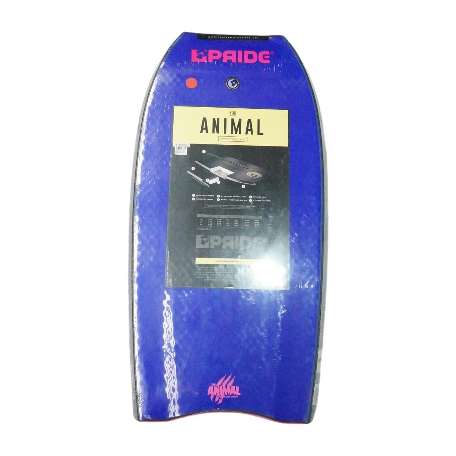 TABLA BODYBOARD PRIDE ANIMAL 41" FUCSIA/MORADO-1