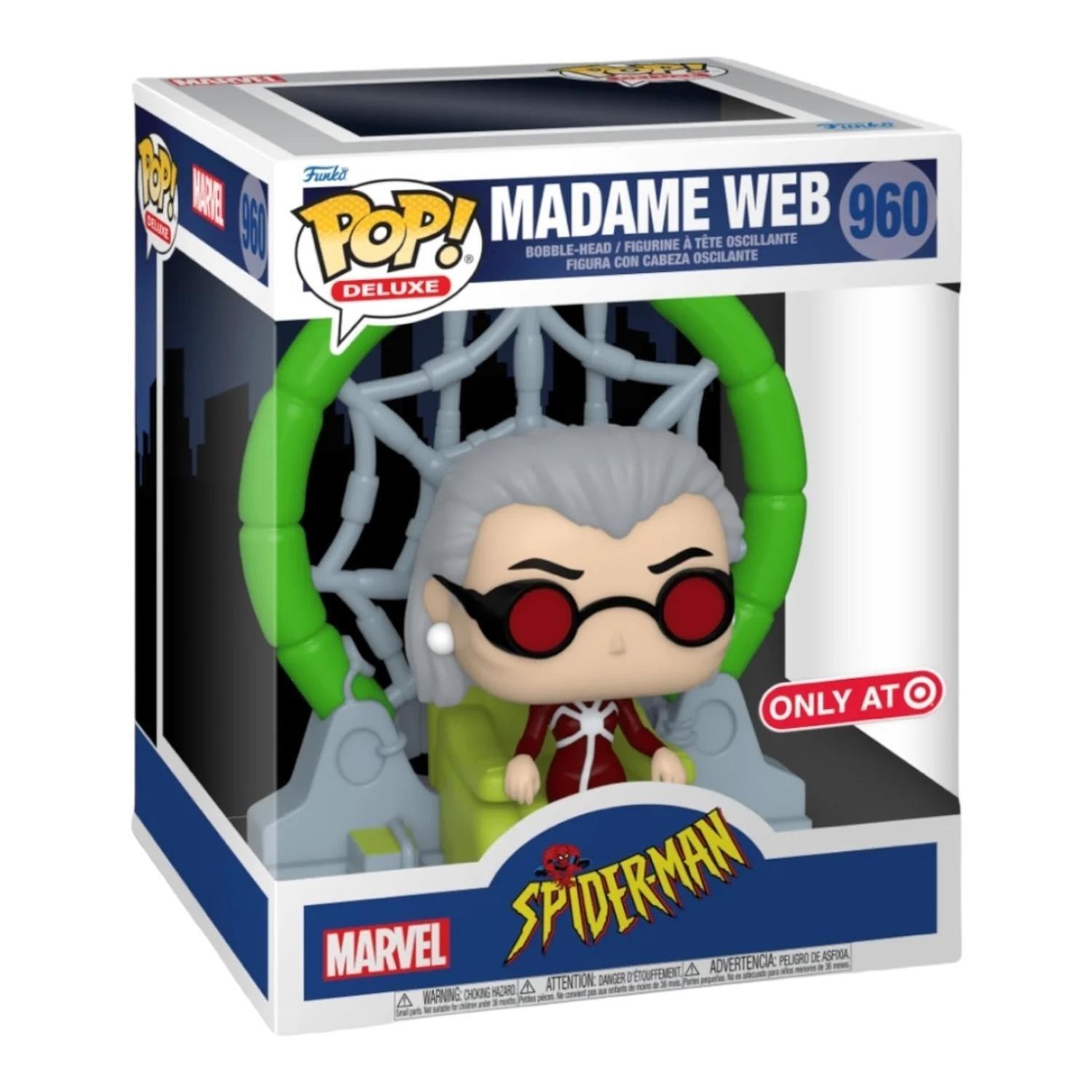 FIGURA COLECCIONABLE FUNKO POP SPIDER MAN - MADAME WEB-0