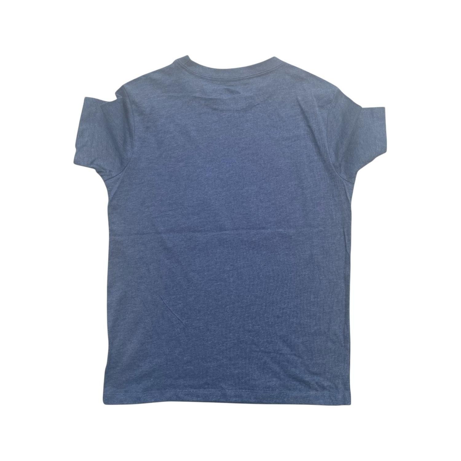 Polera Capitan America Escudo Azul Oscuro Niño-3