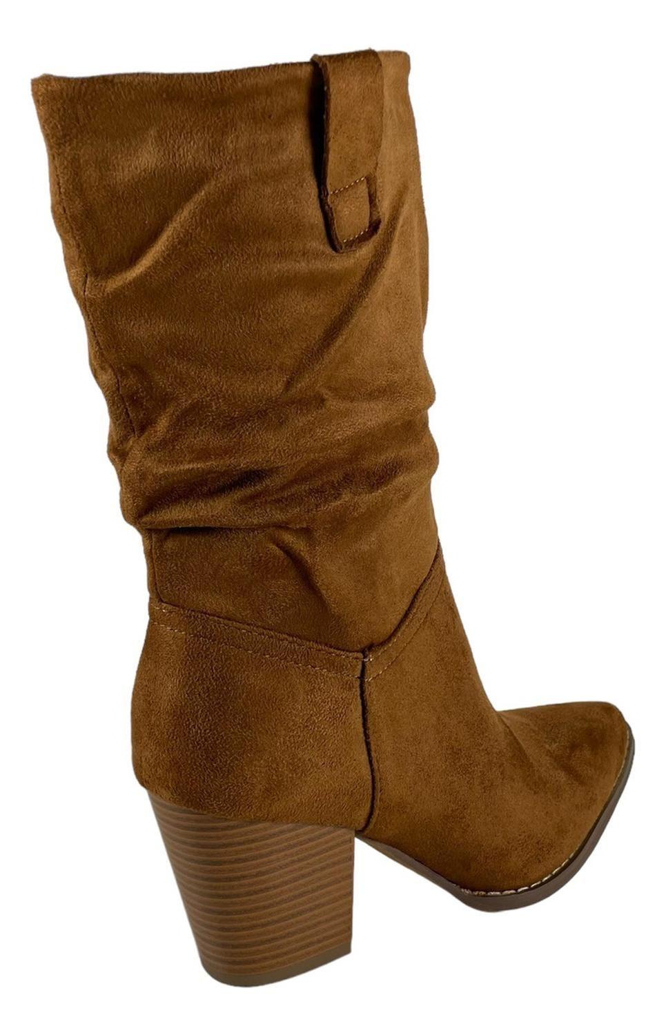 Botin Via Uno Color Camel 12017404-1