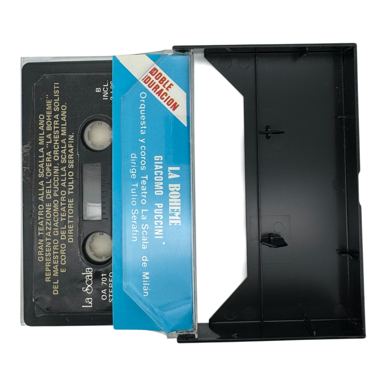 Cassette Opera La Boheme Giacomo Puccini Nuevo-3