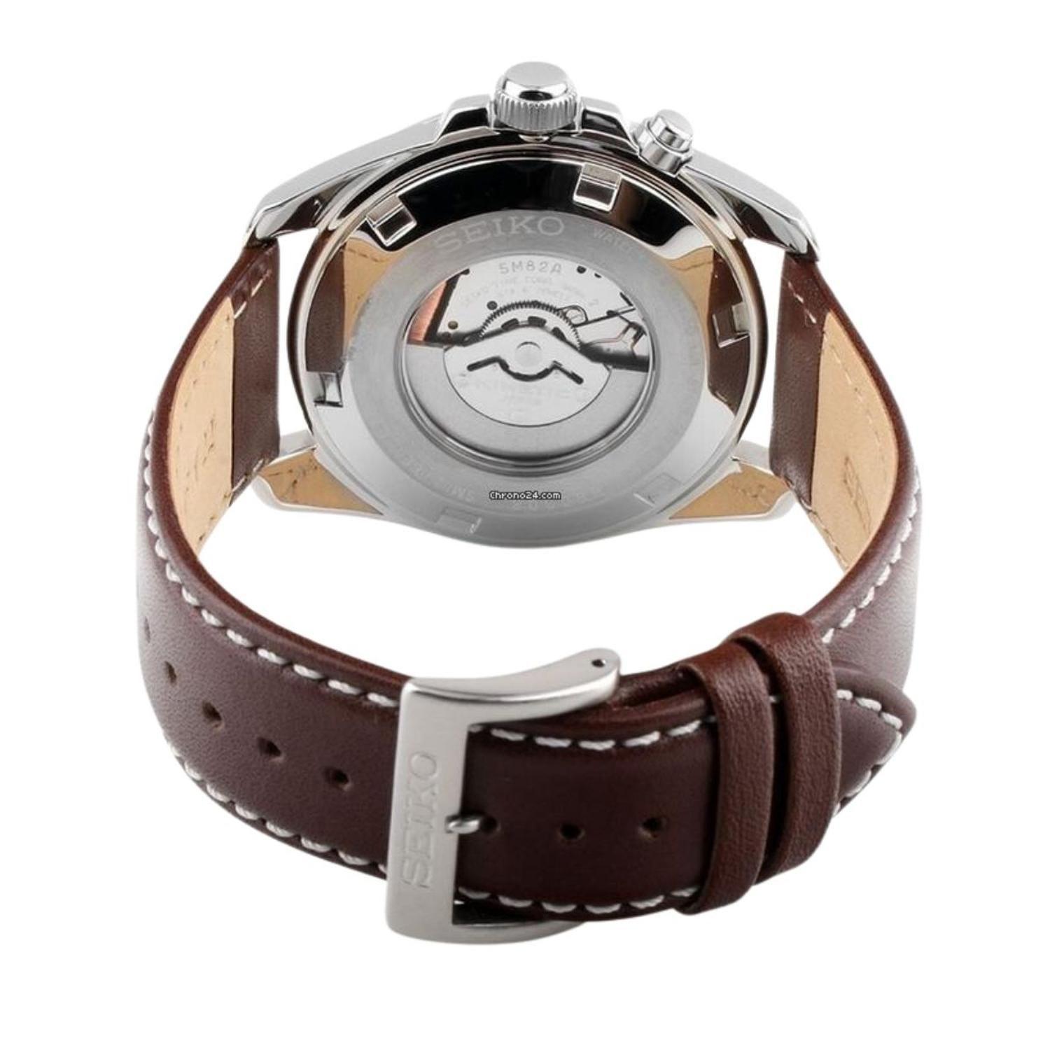 Reloj Seiko Hombre Kinetic Cuero SKA791-2
