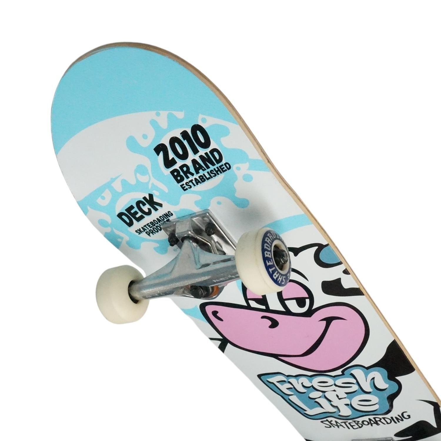 TABLA SKATE COMPLETO LIFE KIDS - COW 8.0”-3