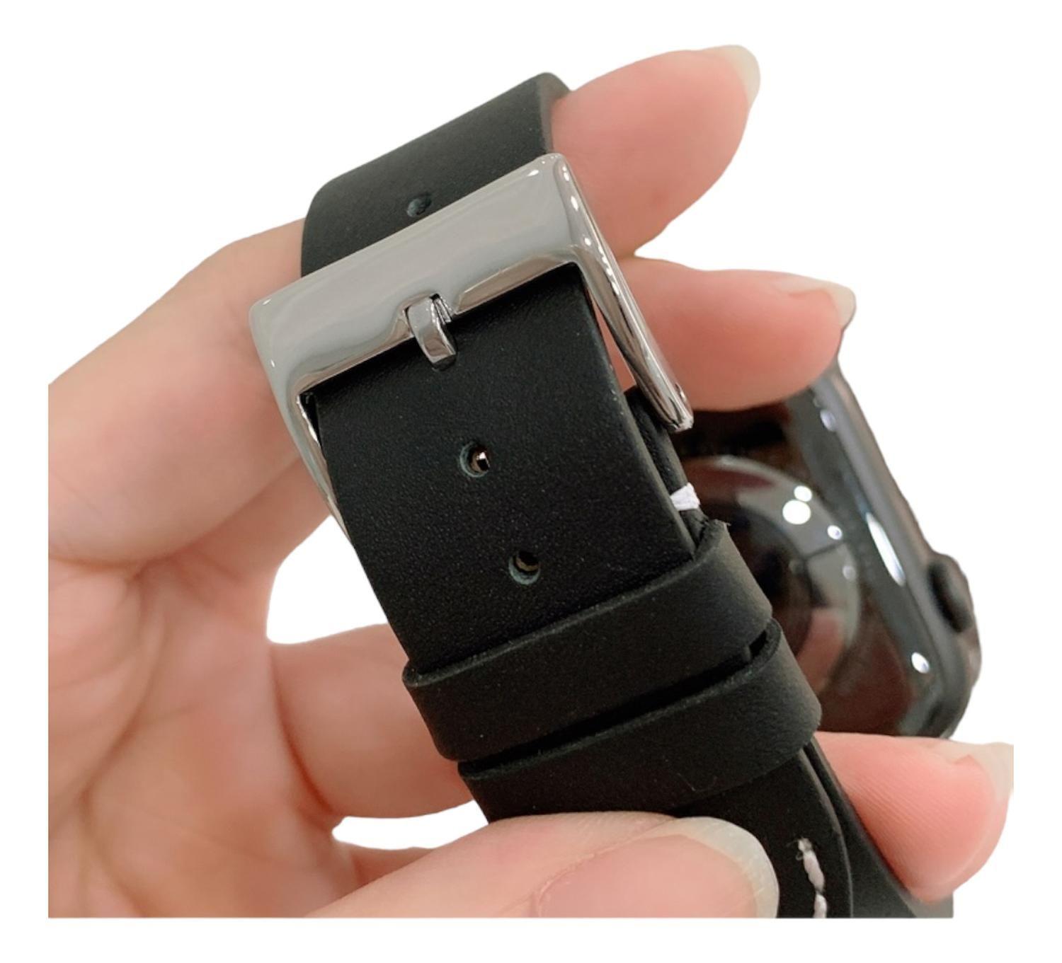 Correa Reloj Cuero Para Apple Watch Todas Las Medidas-2