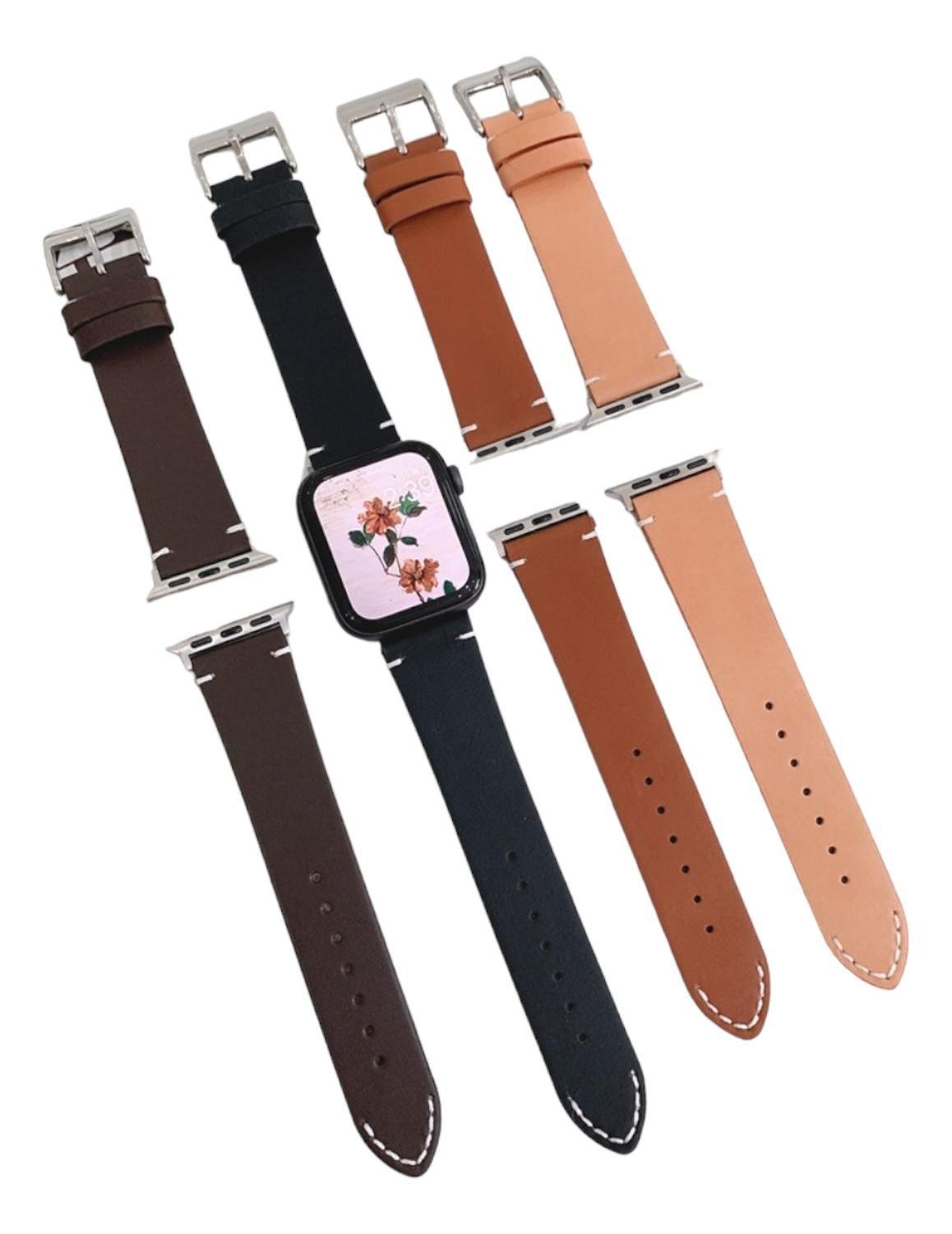 Correa Reloj Cuero Para Apple Watch Todas Las Medidas-4