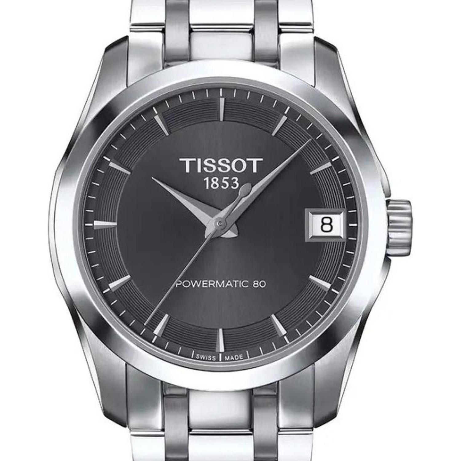 Reloj Tissot Acero Couturier Mujer Automatico-0
