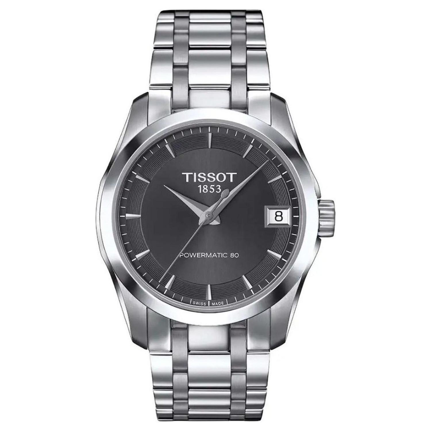 Reloj Tissot Acero Couturier Mujer Automatico-1