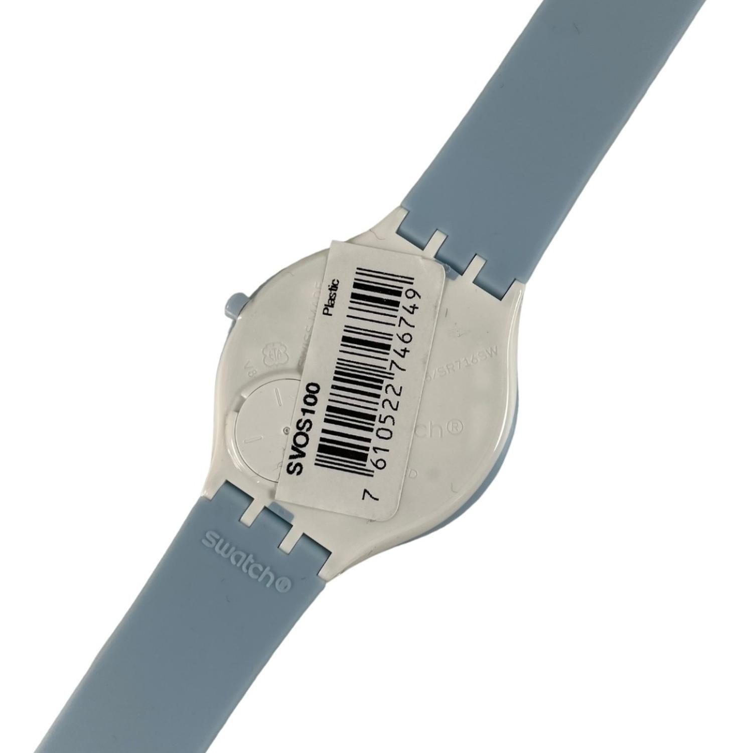 Reloj Swatch Celeste Mujer Cuarzo Svos100-4