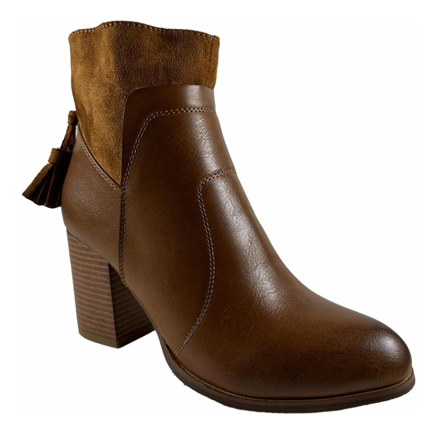 Botin Via Uno Camel Modelo 12084403-1