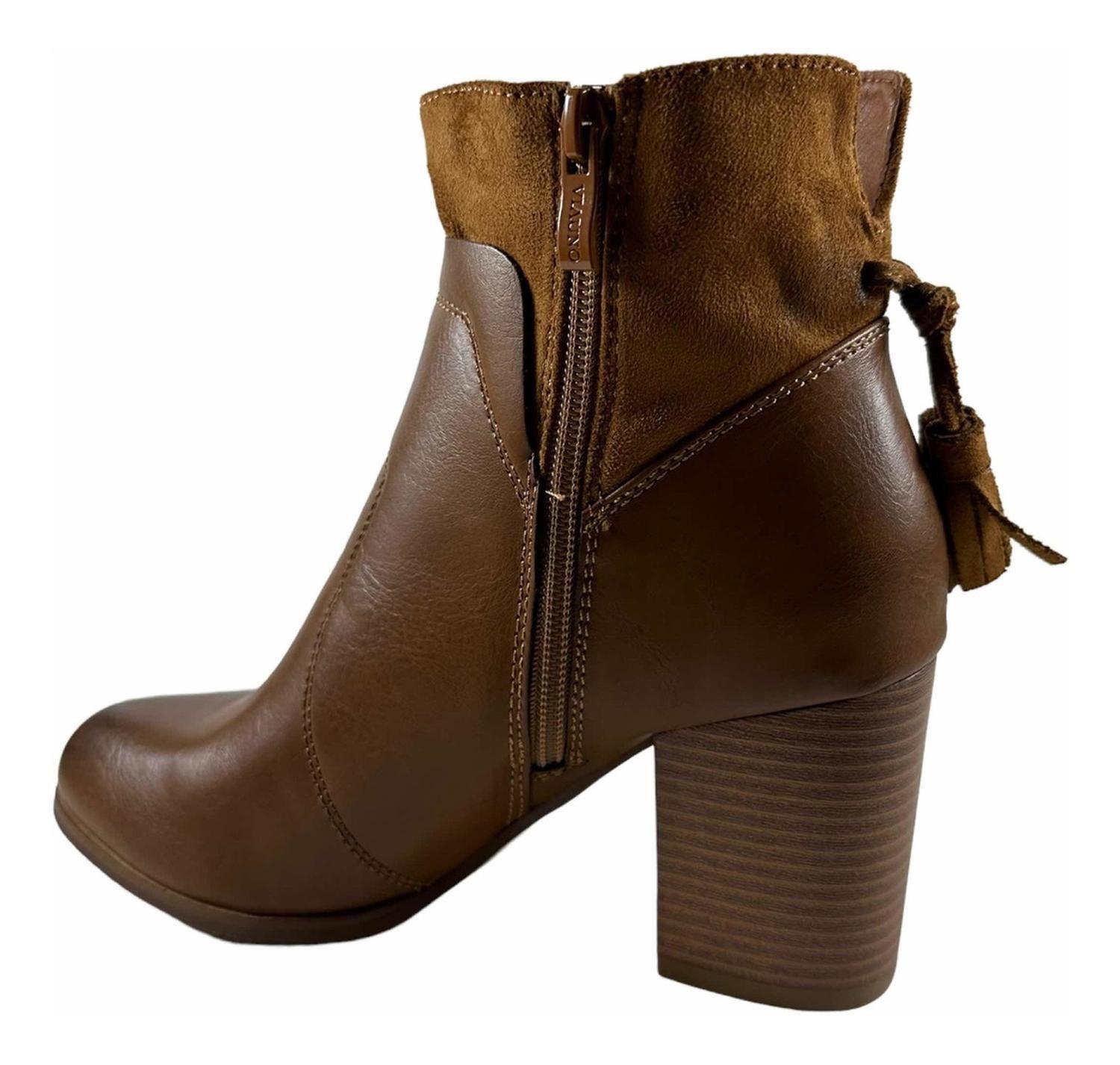 Botin Via Uno Camel Modelo 12084403-3