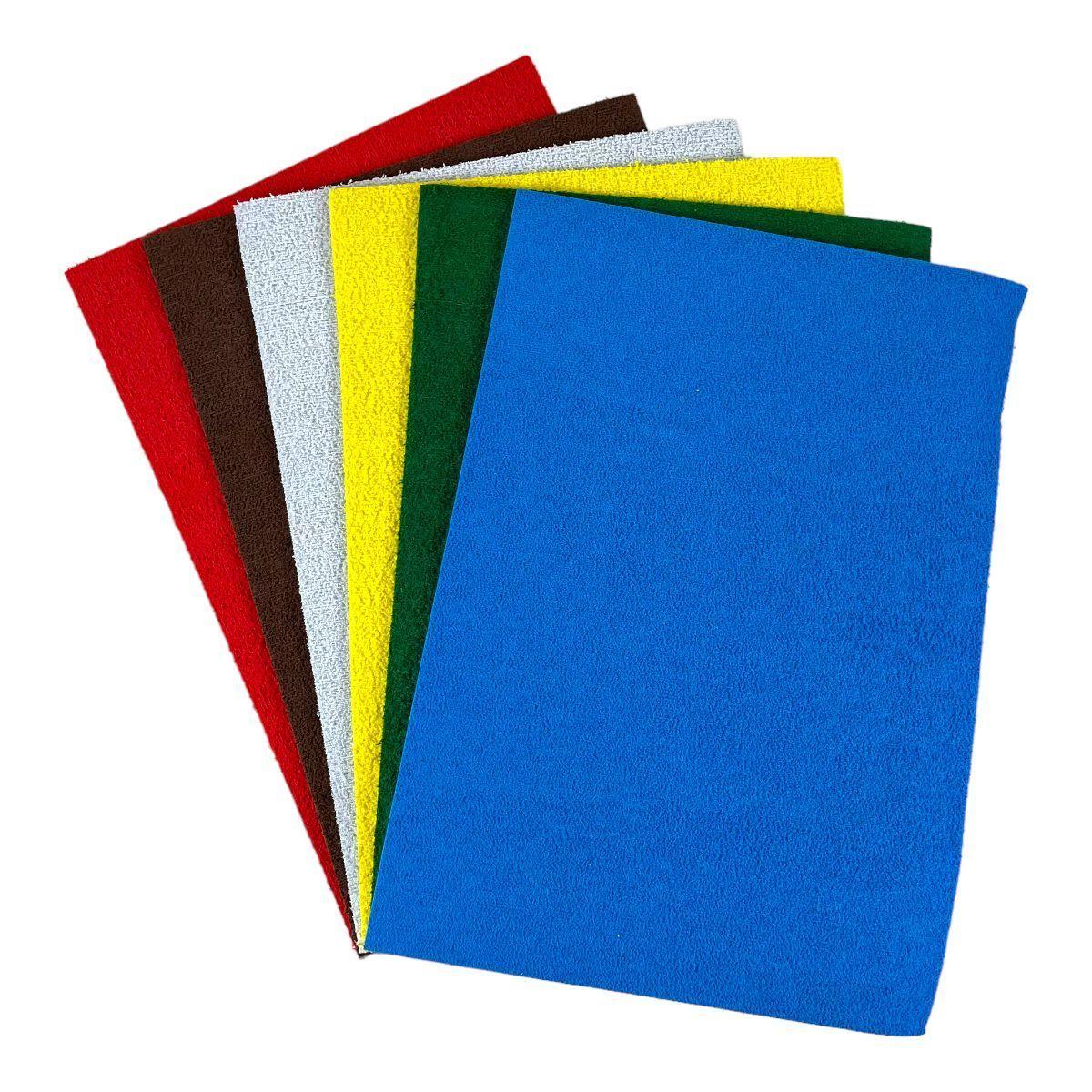 Pack 12 Set Goma Eva Plush 6 Colores - Artel (72 U-2