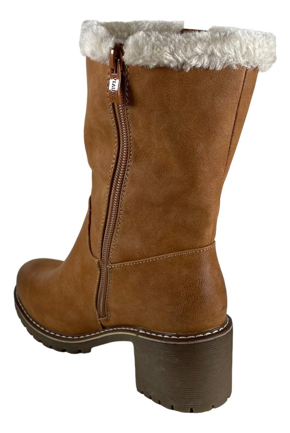 Botin Via Uno Color Camel 12083410-3