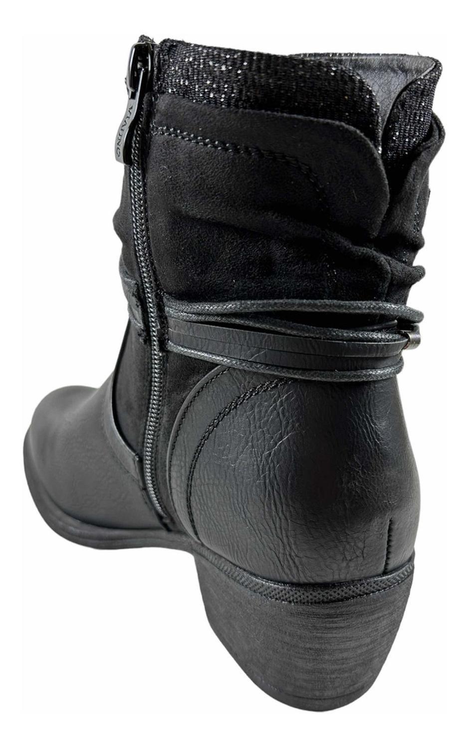 Botin Via Uno Negro 12083415-2