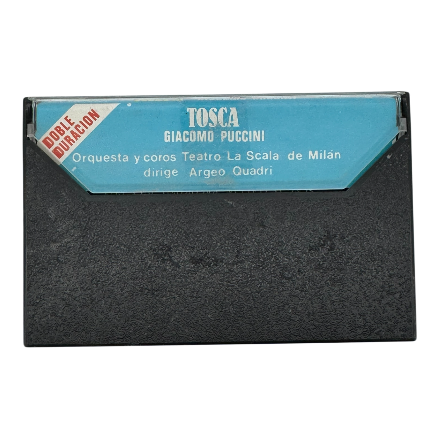 Cassette Opera Tosca Giacomo Puccini La Scala Milan Nuevo-2