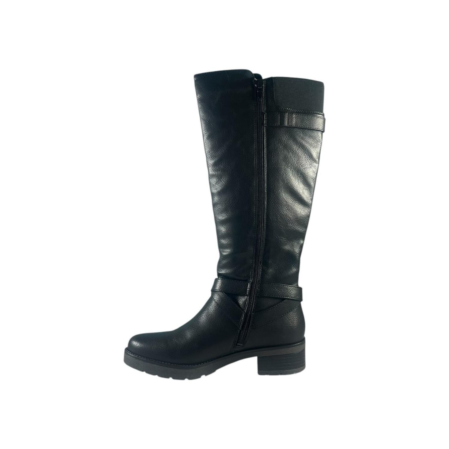 Bota Soul Naturalizer Quebec Negro Mujer-4