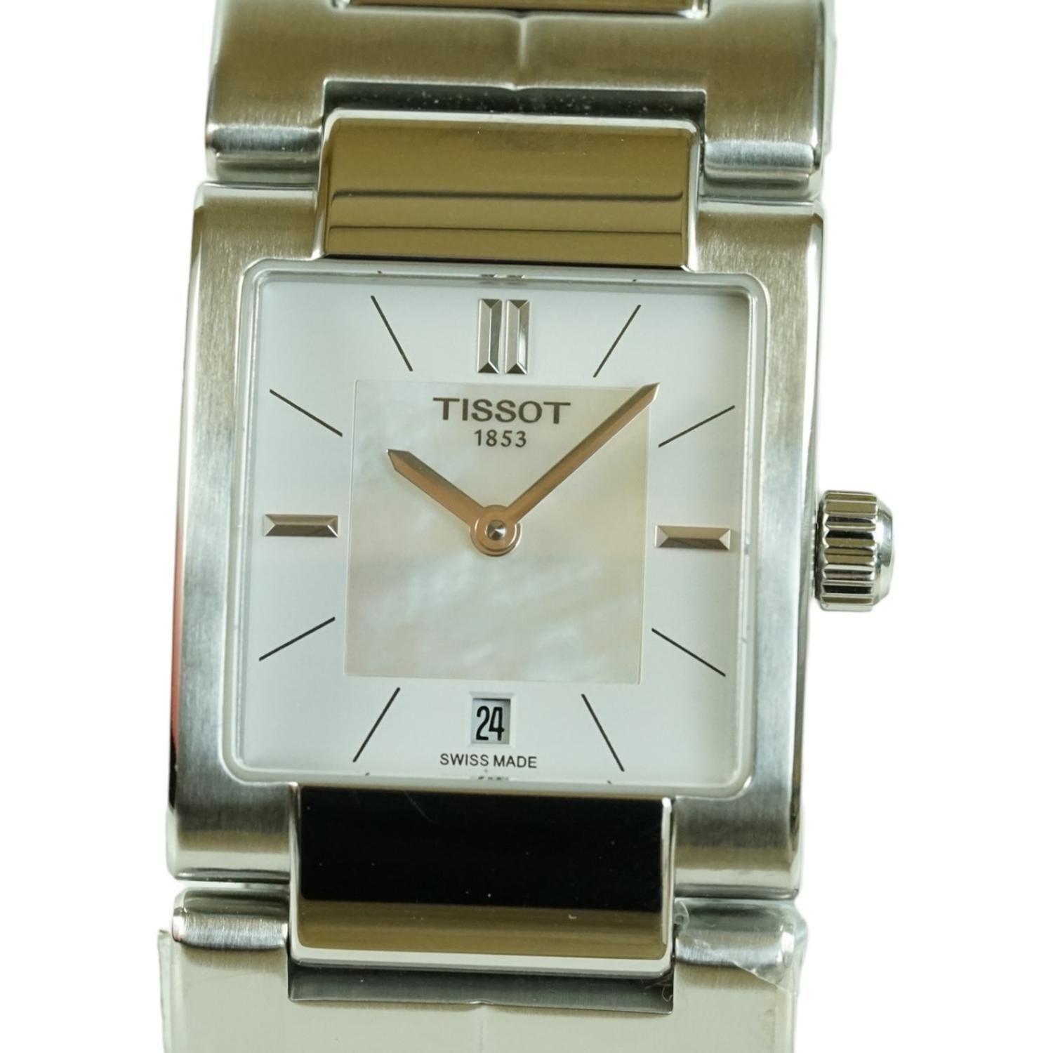 Reloj Tissot T2 Esfera Blanca Mujer-1