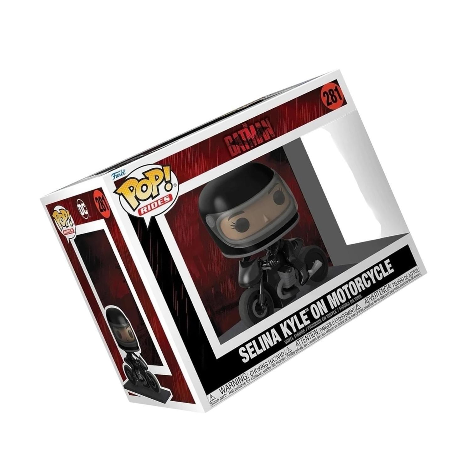 FIGURA COLECCIONABLE FUNKO POP BATMAN - SELINA KYLE ON MOTORCYCLE-2