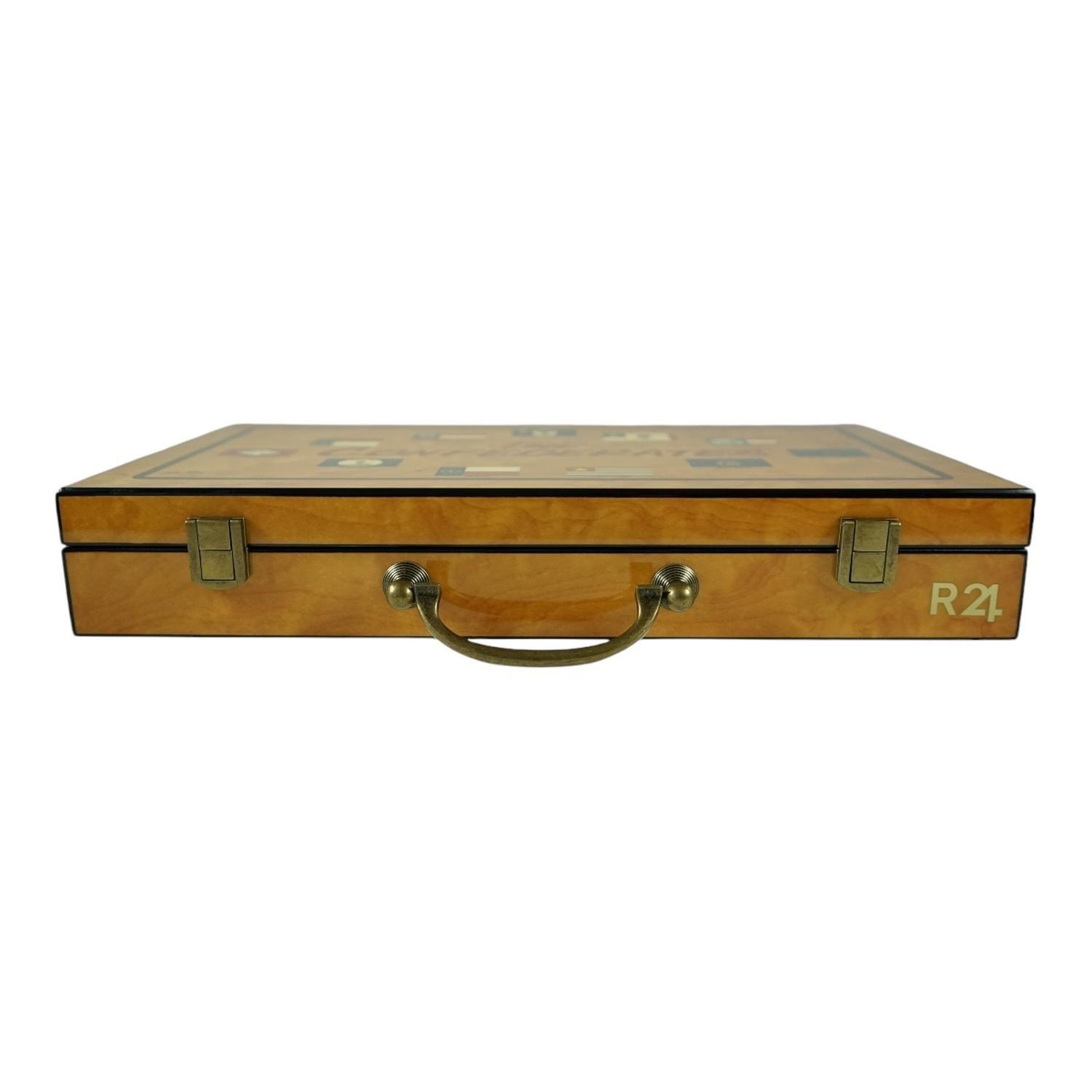 SET JUEGO DE POKER PROFESIONAL + MALETA DE MADERA-5