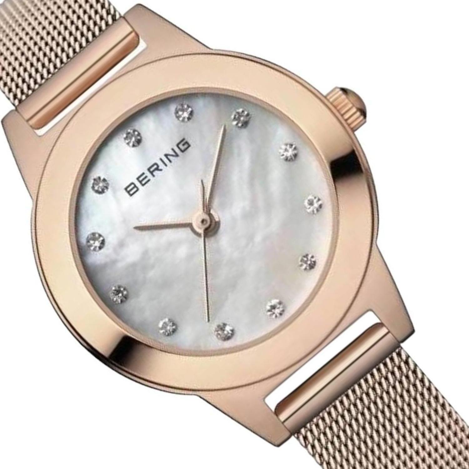Reloj Bering Mujer Oro Rosa 11125-366 Cristales Swarovski-2