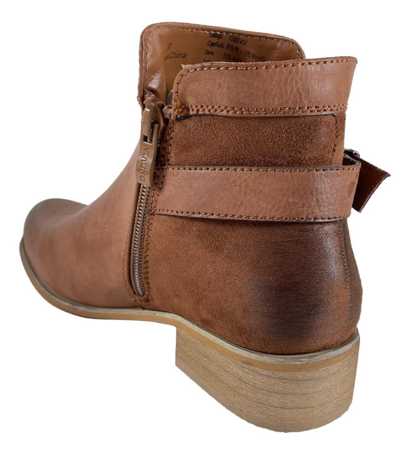 Botin Via Uno Color Camel 12082414-3